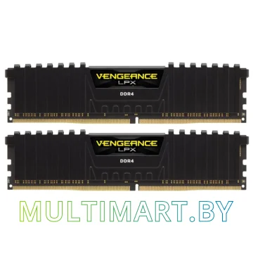 Оперативная память Corsair Vengeance LPX 16GB KiTof2 PC-24000 (CMK16GX4M2D3000C16)